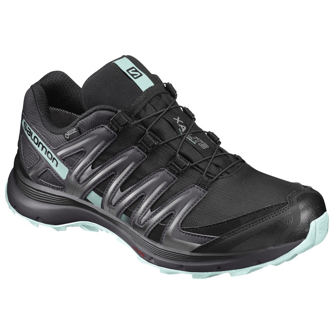 SALOMON XA LITE GTX® W Philippines - Women's Trail Running Shoes - Black | 513462-DOK